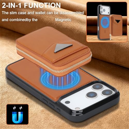 Housse cuir premium iPhone 17E protection intégrale noire