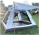 Tenda leggera e facile da montare: Facile da montare; altamente flessibile e in grado di resistere a forti venti; perfetto per il campeggio, l'escursionismo, lo zaino in spalla o i festival.