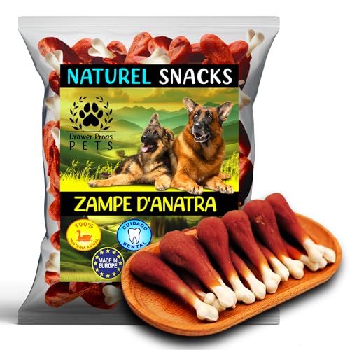 Snack Naturali per Cani – Cosce di Anatra 500 g – Premi Sani e Duraturi