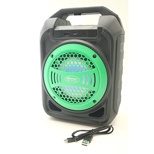 HÖFFTECH Bluetooth Lautsprecher mit FM Radio SD-Karten-Slot USB