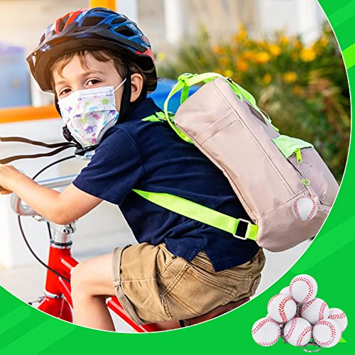 24 Pack Baseball Keychains,Baseball Party Favors Supplies,Mini Baseball Stress Ball Keychains,Sports Ball Keychains,School Carnival Reward,Party Bag Gift Fillers For Boys Girls Kids (Baseball) #TOP3