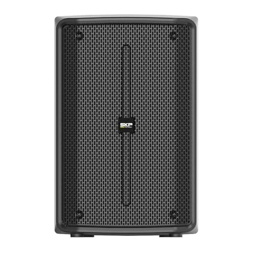 SKP Pro Audio Powered Monitor Speakers - 15 Inches Woofer, 1500W Bluetooth 2 XLR TRS with Line Mic...