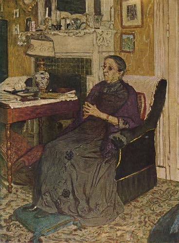 Lienzo Édouard Vuillard para renovar paredes vacías en el dormitorio con arte clásico de 60x90