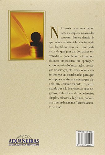 Lei Aplicável aos Contratos Internacionais