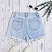 Girl's Ripped Jean Shorts Summer Fashion Raw Trim High Waist Straight Leg Stretchy Y2K Casual Denim Shorts 12-16Years