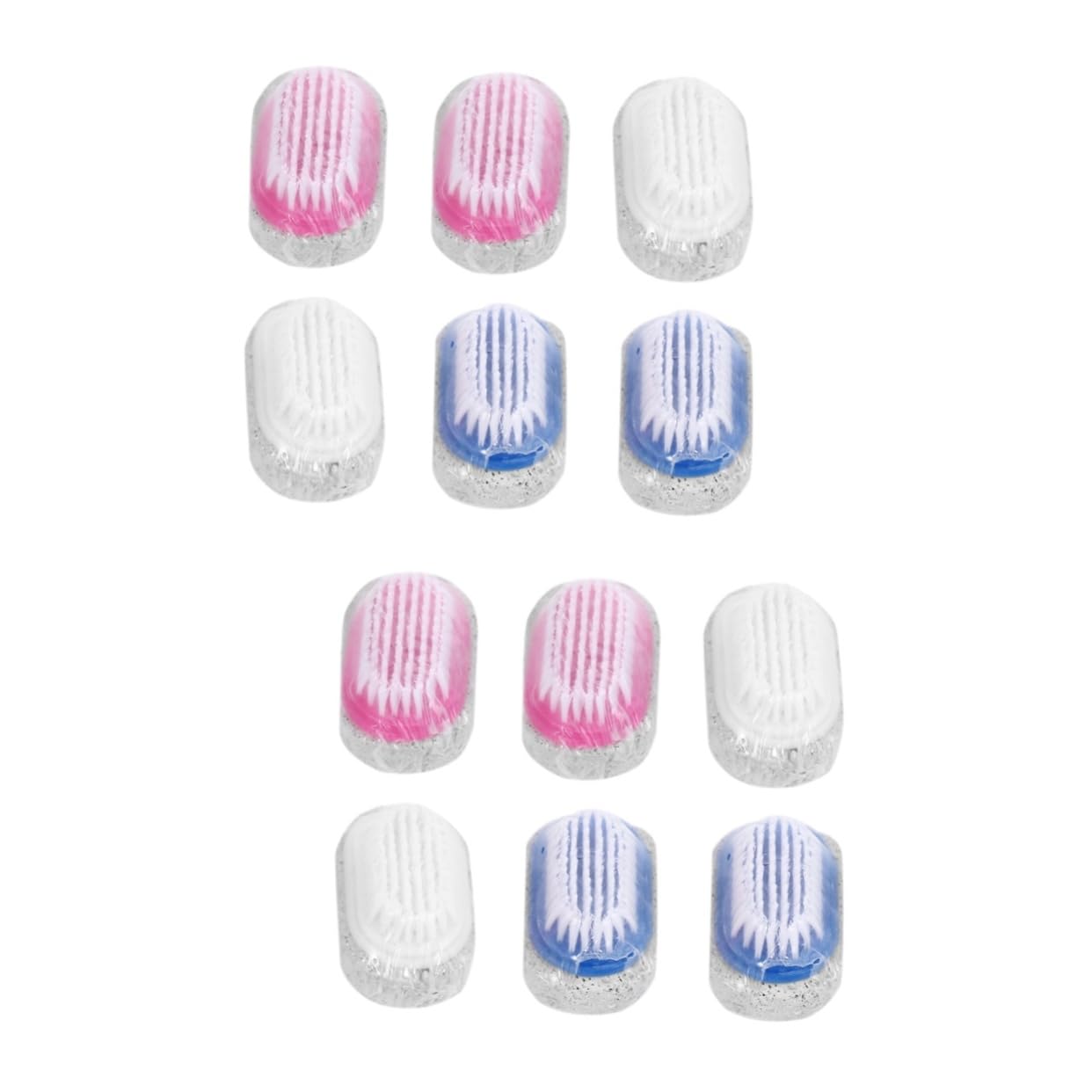 FOMIYES 2sets Safe Gentle Foot Scraping Plate Foot Scrubber Tool 6pcs*2 Random Color