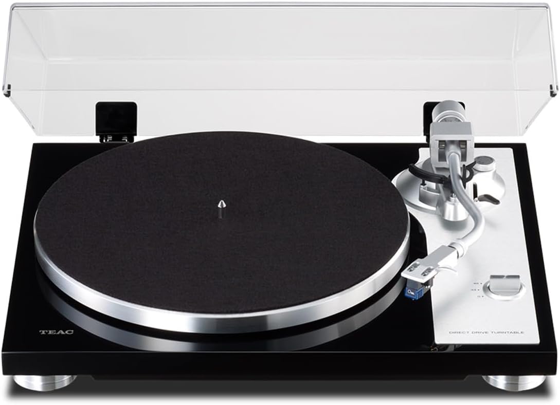 TEAC TN-4D-SE Direct Drive Turntable, Piano Black