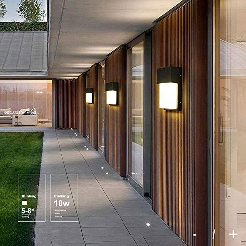 Lampe murale extérieur LED étanche pour jardin et villa - 5