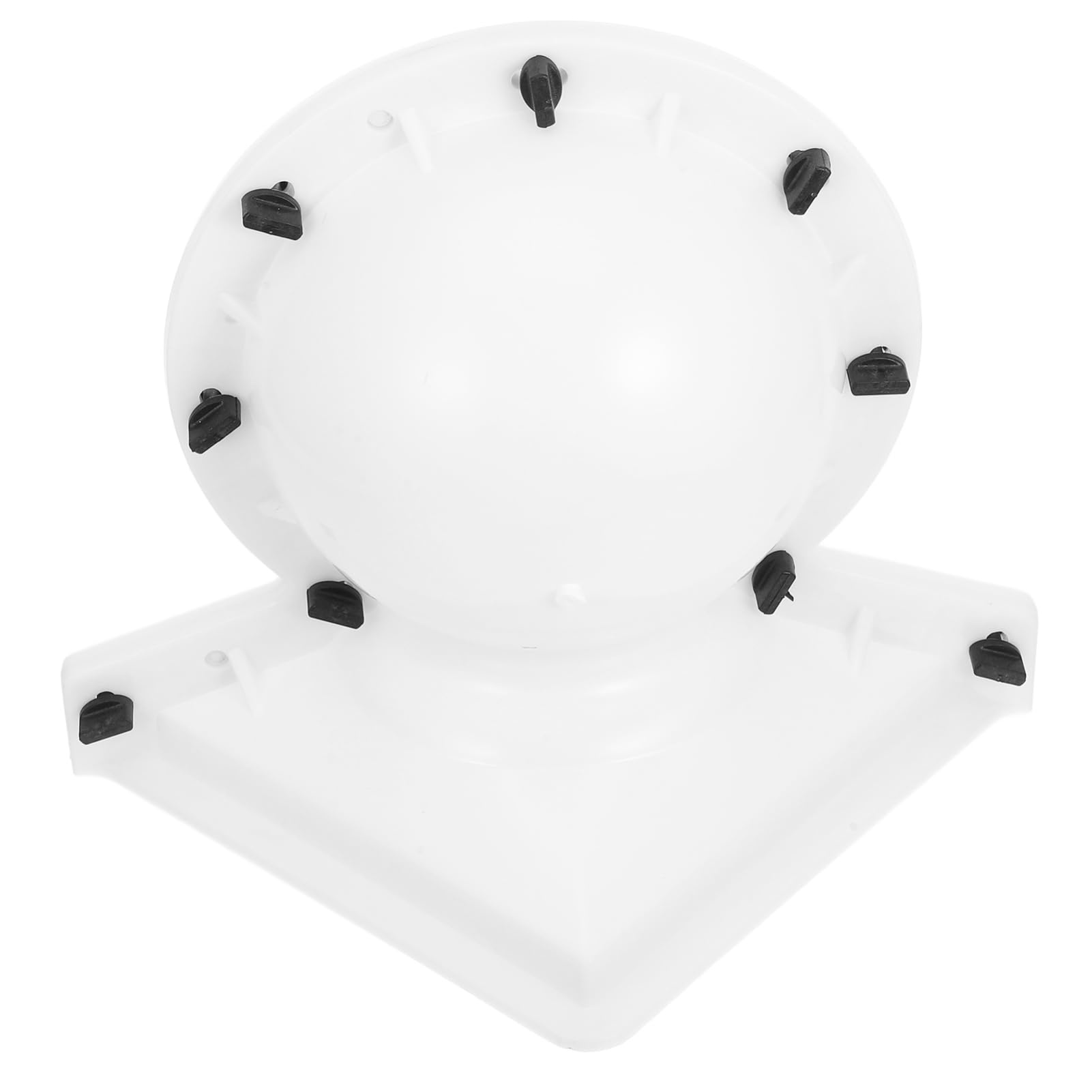 Milisten Moule à Boule Décorative pour Pilier Romain en PP Beige, Facile à Nettoyer et Convivial, pour Jardin DIY Touche Artistique Unique Couleur Aléatoire