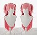 osseoca Momoi Airi Cosplay wig dark pink 90cm (dark pink(Momoi Airi))