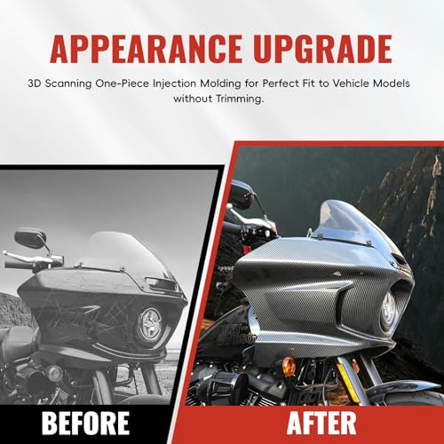 Headlight Fairing + Smoked 7" Windshield for Harley Low Rider 2022-2025 by LUXEMOTO - Used condition - Image 2