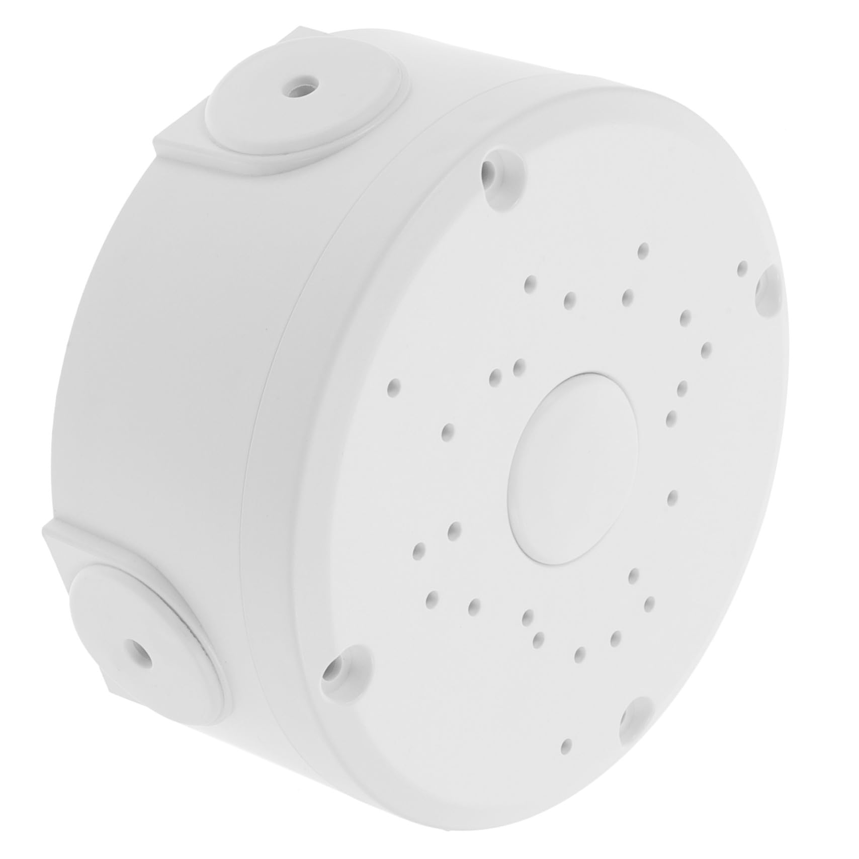 Uonlytech 5 Pezzi Scatola Giunzione Rotonda Protezione Sicura per Elettrici Interni ed Esterni Contenitore Antipolvere e Antiurto per Prolunghe e