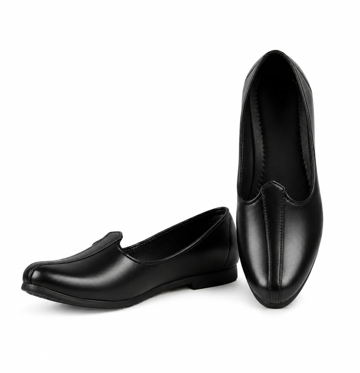 r rj trends Men's Leather Ethnic Mojari Jutti | Punjabi Rajasthani Jodhpuri Desi Jalsa Shoes-picture-14