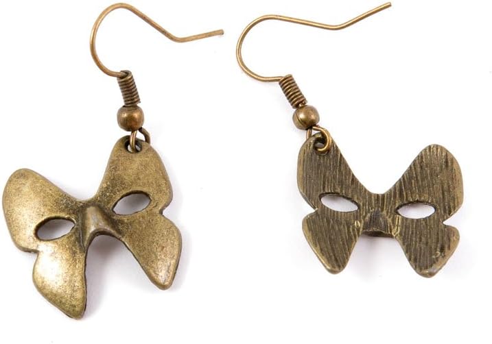 60 Pairs Jewelry Making Charms Supply Supplies Wholesale Fashion Earring Backs Findings Ear Hooks C3BH9 Carnival Mask