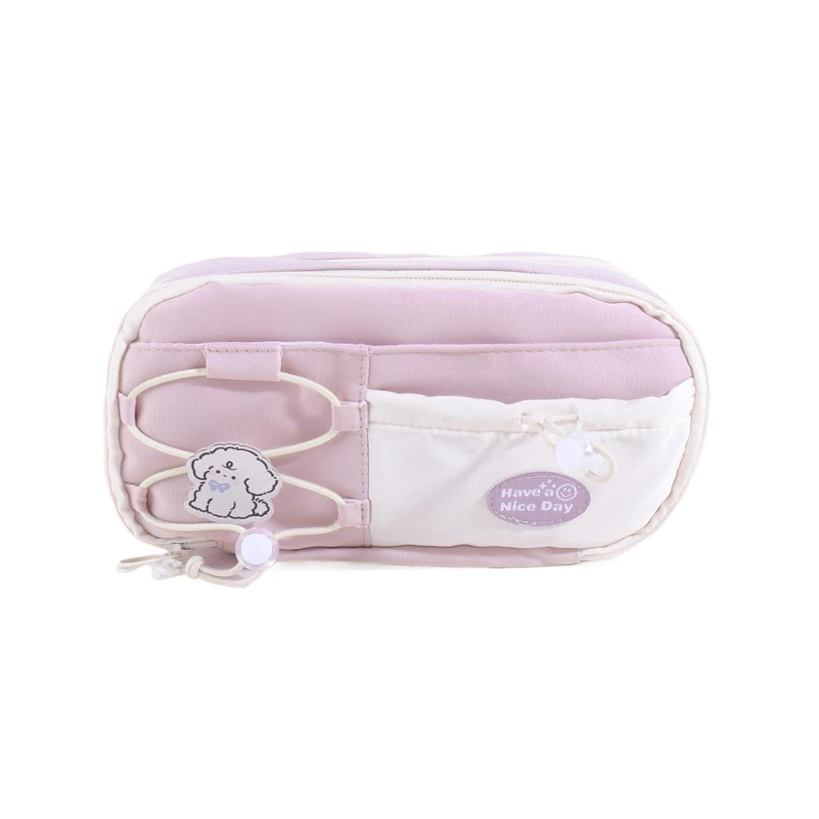 Astuccio viola con coulisse for la scuola