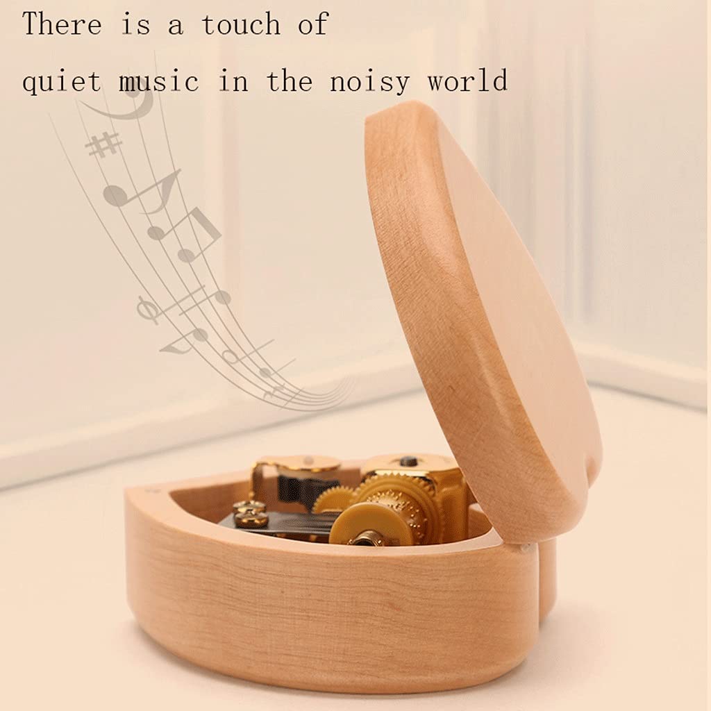 Music Box Box Musicale in Legno Scatola di Musica Scatole di Musica Sky City per Regali di Compleanno Natale Ringraziamento di Natale San Valentino (Dimensione : A)