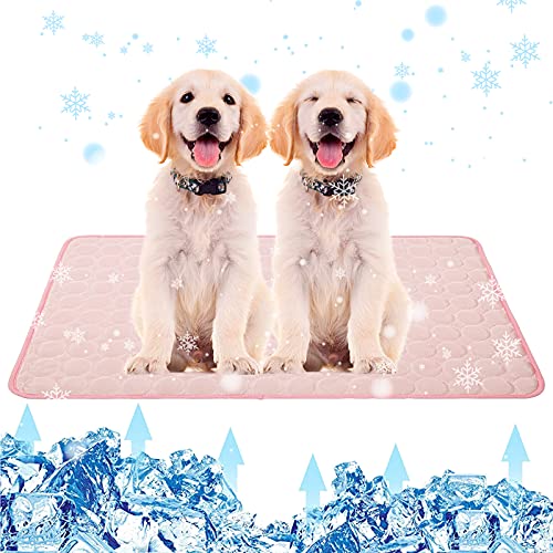 Dog Cooling Bed Mats for Dogs, Self Cooling Pet Dog Cool Mat Pads for Dogs Cats Indoor and Outdoor Extra Large Dog Cooling Bed Mats for Dogs, Self Cooling Pet Dog Cool Mat Pads for Dogs Cats Indoor and Outdoor Extra Large