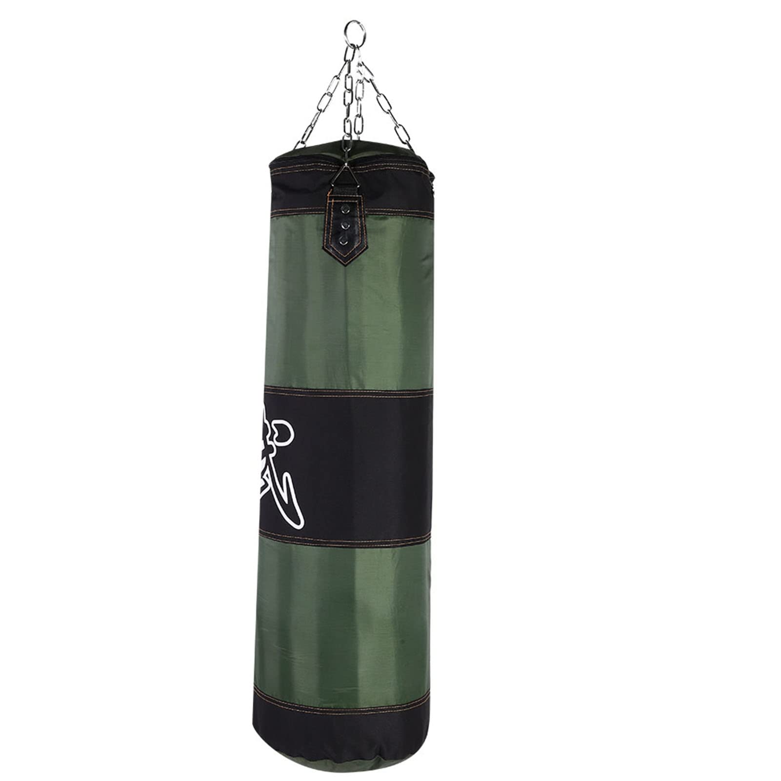 Sacco di Sabbia per Calci, Strumento di Allenamento per Sacco di Sabbia Vuoto in Tessuto Oxford Resistente per Boxe, Lotta, Karate (Green)