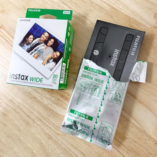 Image of Fujifilm Instax Wide Instant Film Twin Pack with Free Bonus Cap Keeper - (6 x Twin Packs)