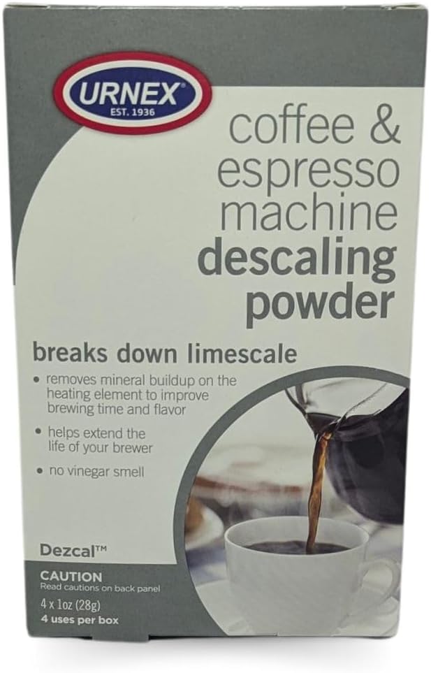 Urnex Dezcal Descaling Powder (4 Packets)