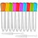 10 Pcs Liquid Droppers & 2 brushes, AIFUDA Silicone and Plastic Pipettes with Bulb Tip for Candy Mold (7 Colors)