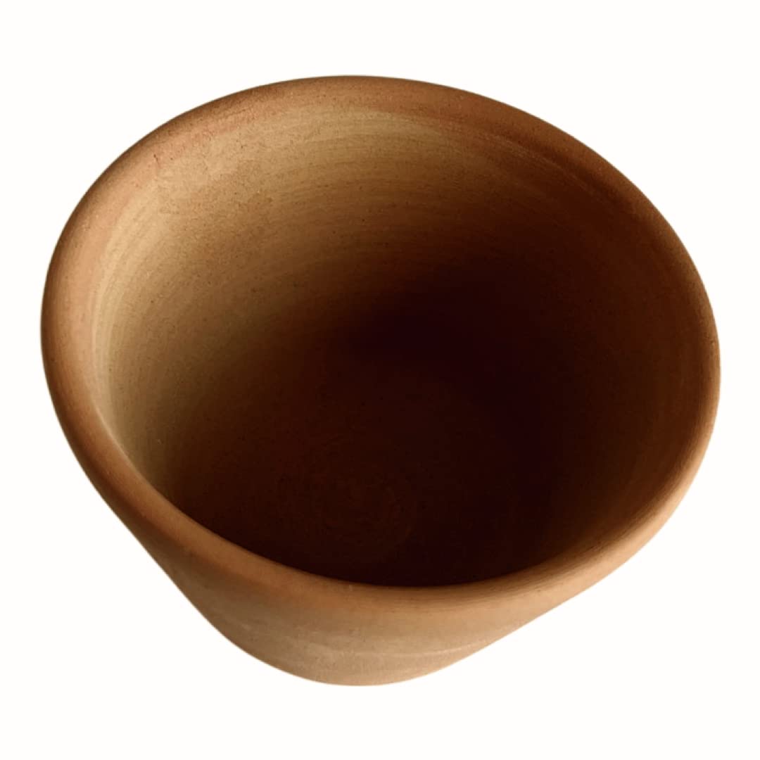 Regalami.shop set di 20 vasetti Deruta in terracotta rossa cm 8x6 per piante (20)