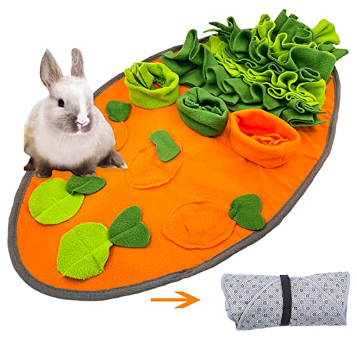 HERCOCCI Futtermatte für Kaninchen, Meerschweinchen, Chinchilla, Frettchen, 76,2 x 40,6 cm Cover
