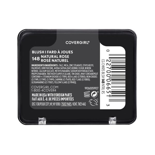 COVERGIRL - Cheekers Blush, Soft, blendable, lightweight formula, easy & natural look, 100% Cruelty-Free