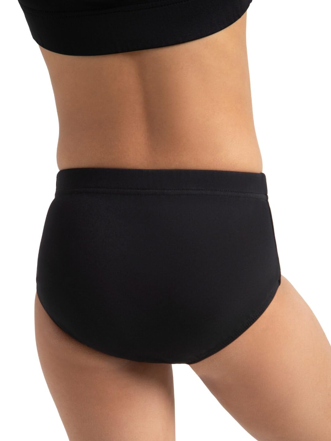 Capezio Little Girls' list, czarny, intermediate (6-6x)