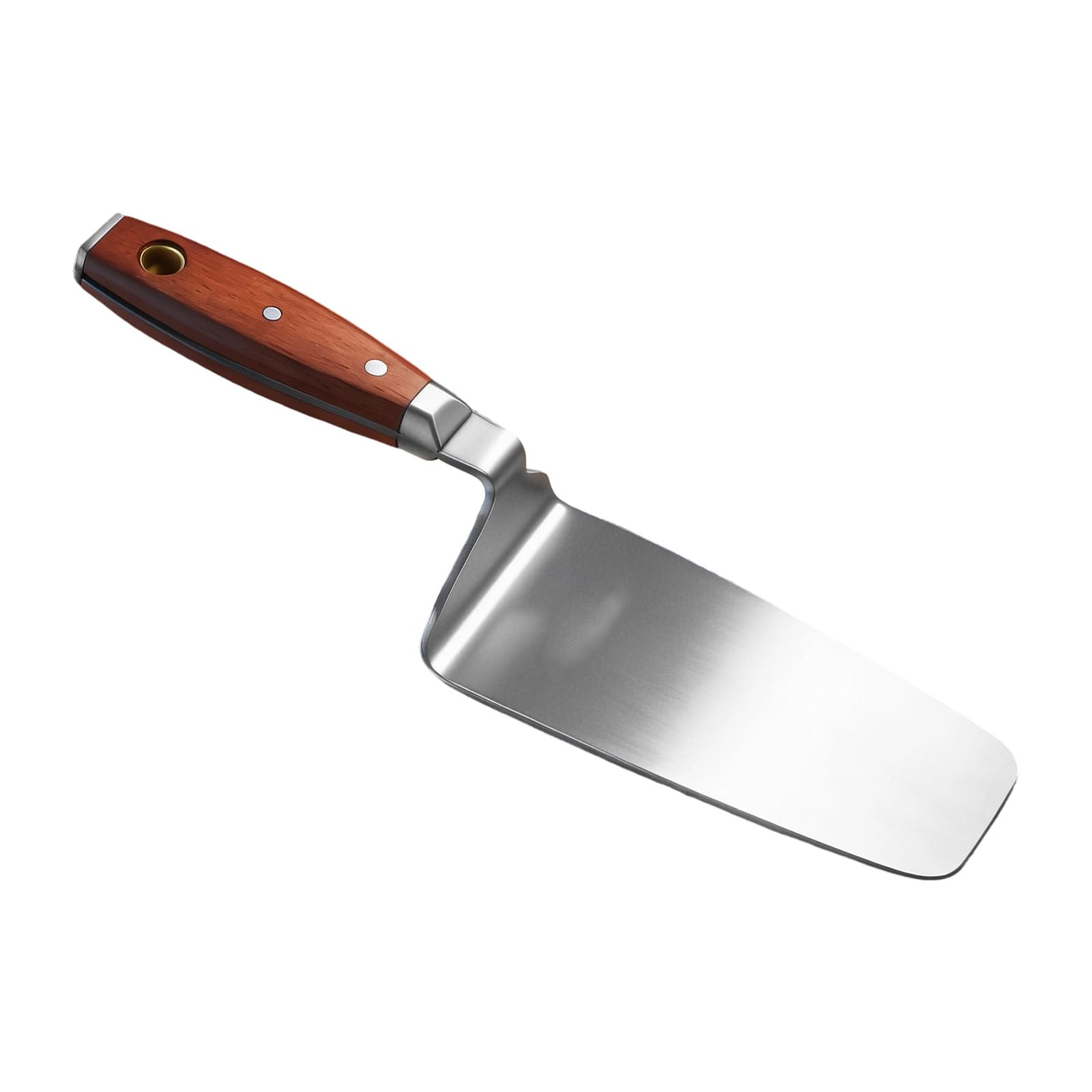 Sturdy Bricklayers Trowel Crafted from Rustproof Stainless Steel and Smooth Wood Waterproof Construction Trowel Professional Bricklaying Cutter