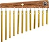 Meinl Percussion Mountable Series Chime - Very Small Musical Instrument with 12 Sound Bars - Mountable - 1-row - Wood and Aluminum, Natural and Gold (CH12) #2