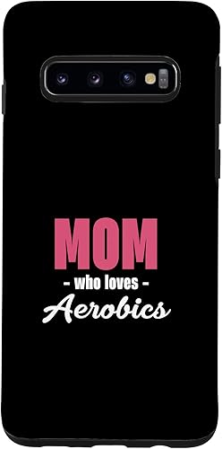 Miniatura 1 de Galaxy S10 Best Aerobics Mom Ever Physical Fitness Goals Workout Case