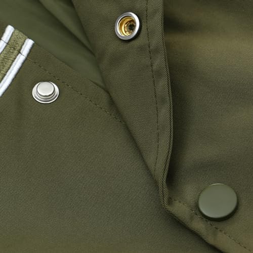 Toddler Boy Bomber Jacket Kid Cool Boy Casual Coat4