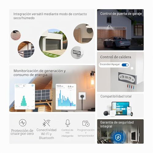 Miniatura 3 de Tapo S110E - Módulo interruptor inteligente Wi-Fi + Bluetooth, contact seco/húmedo, monitor de energía, compatible con Matter, Alexa, Google Home y Apple Home