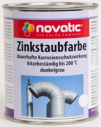 Preisvergleich Produktbild novatic Zinkstaubfarbe, 2,5ltr - dunkelgrau