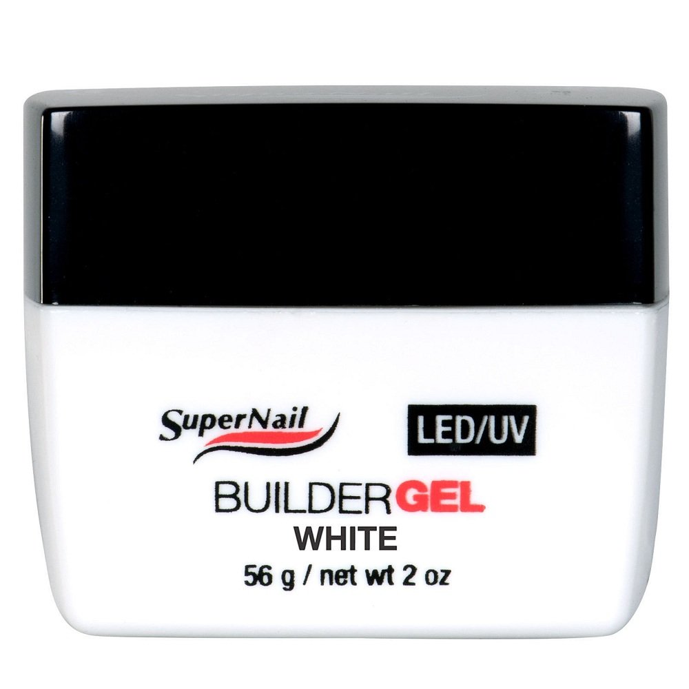 SuperNail UV/LED Gel de Construcción, Blanco, 56 g