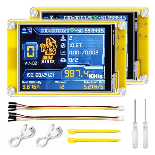 Image of ELECROW ESP32 Display 320x240 2.8 Inch Bitcoin Miner NMMiner Touch Screen