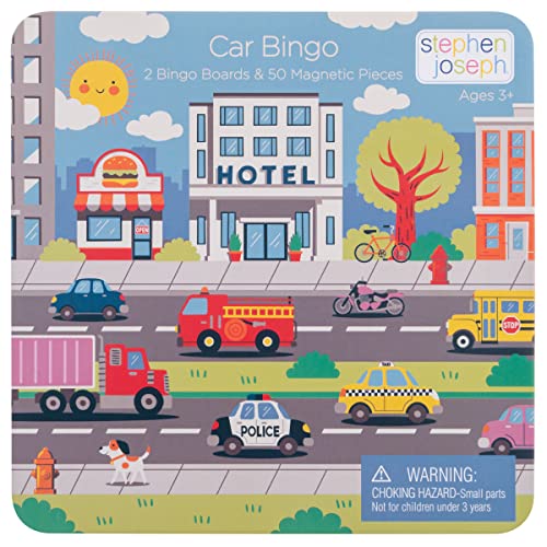 Stephen Joseph Car Bingo Around Town, Travel Bingo for Family Vac...