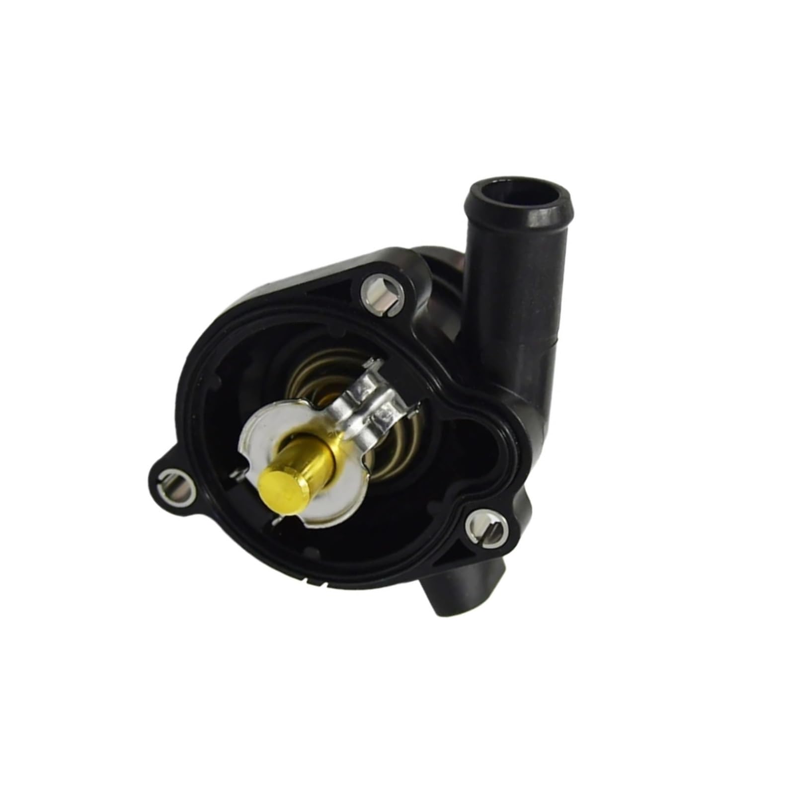 Coolant Thermostat Housing Compatible With Chevrolet For Cruze L4 1.4L 2011 2012 2013 2014 2015 55565336 55579010 55593034 25200455 Thermostat Housing With Sensor
