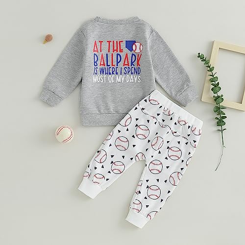Ledy Champswiin Toddler Baby Boy Clothes Set Fall Winter Sweat Suit Outfit Cute Sweatshirt & Long Pant Sets3