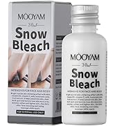 Snow Bleach Cream, Dark Spot Corrector Cream, Underarm Cream for Moisturizes Neck, Knees, Elbows,...