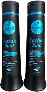 Kit Haskell Cachos Sim Definição Shampoo 500ML + 1 Condicionador 500ML