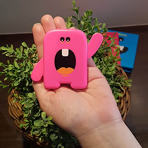 Kit 2 Porta Dente De Leite Dentinhos Criança Feliz Rosa e Verde