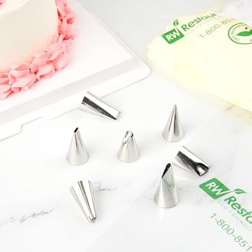 Miniatura 5 de Restaurantware Pastry Tek - Punta para tartas, 1 punta de tubería especial #79, resistente a las abolladuras, punta de decoración de glaseado de