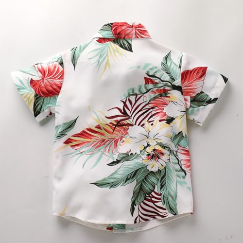 Image of Daddy and Me Matching Outfits Hawaiian Father and Son Matching Shirts for Family Photoshoot Summer Men Boys Father's Day Tops
