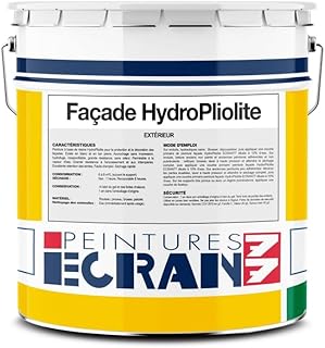 Peinture professionnelle hydro pliolite, protection et décoration façades extérieures, Hydro Façade ECRAN77 15 litres
