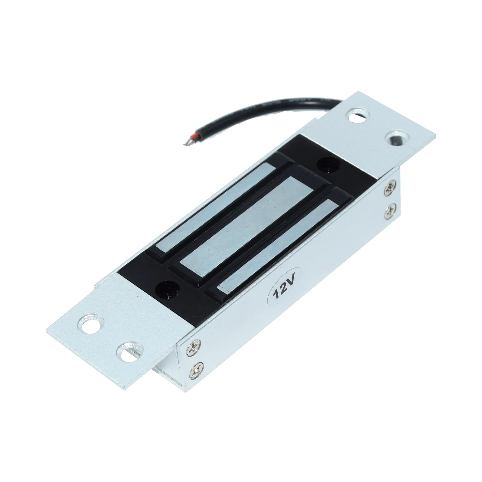 Cerradura magnética electromagnética de una Sola Puerta, instalación Oculta con Fuerza de retención de 60Kg/100Lbs(24V)