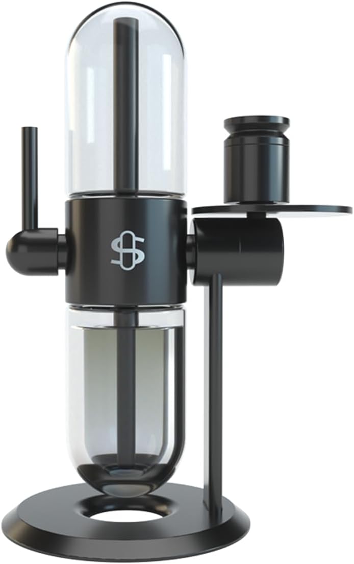 Gravity Infuser 15" Length V2 with Rotating Glass, Black