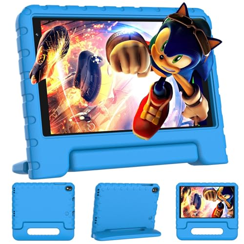 Tablette Enfants 8 Pouces Android Tablette avec Sufficient RAM + ROM(TF 2To), Très Longue Enduranceavec GMS Certified, WiFi, Bluetooth, avec Double Caméra...