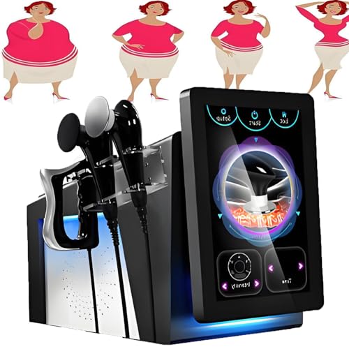 GTANND Máquina de Belleza Multifuncional para el Tratamiento de la Celulitis y la Grasa Corporal, con Terapia de Tecar 448k RSE/Cap/JMD, para el Alivio del Dolor Corporal y la diatermia. Black
